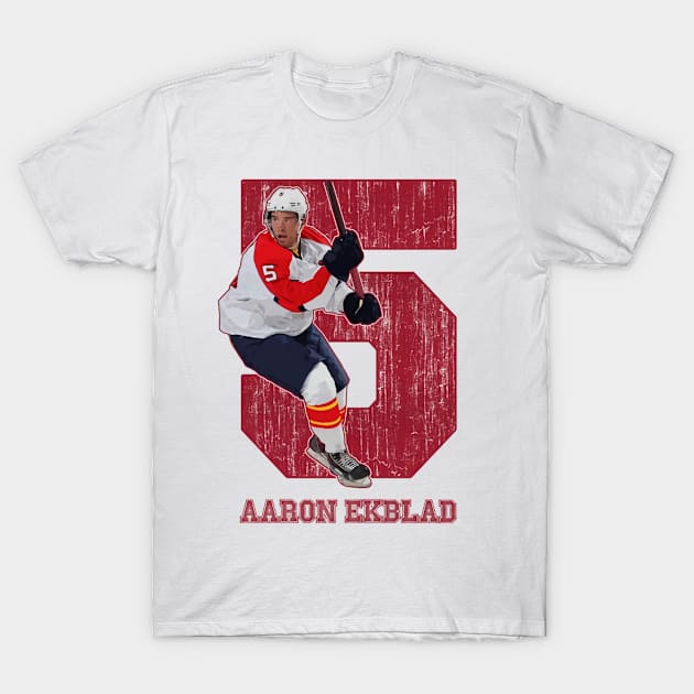 Aaron Ekblad Florida Game T-Shirt by stevenmsparks